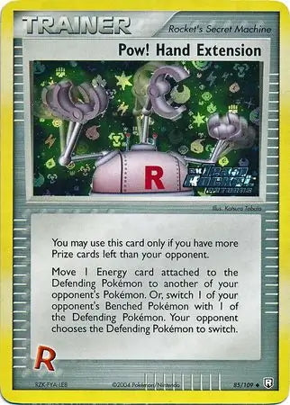 Team Rocket Returns Pow! Hand Extension #85/109 reverse holo